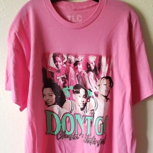 TLC Pink Graphic Tee - Short Sleeve